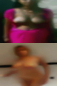 Tiny woman swinging tits.